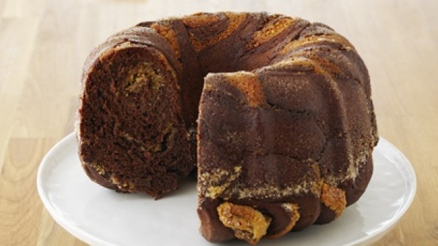 Chocolate Hazelnut Brioche Cake