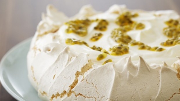 Classic Passion Fruit Pavlova