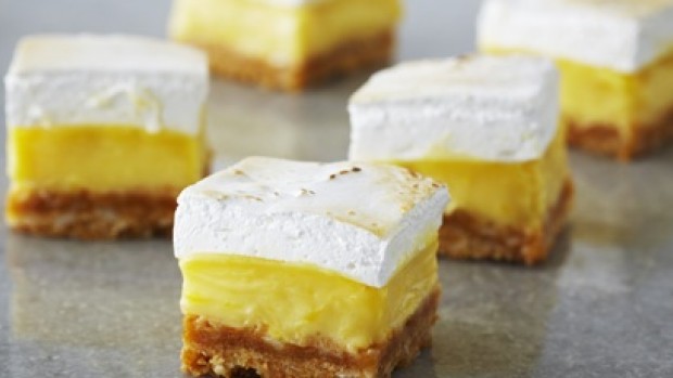 Lemon Meringue Squares