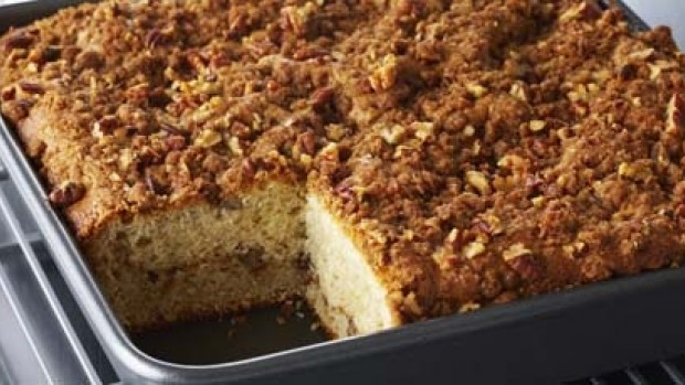 Sour Cream Pecan Coffee Cake