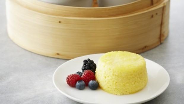 Steamed Lemon Soufflé Cakes