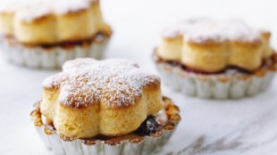 Berry Tarts with Honey Biscuit