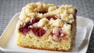 Raspberry Ricotta Buckle